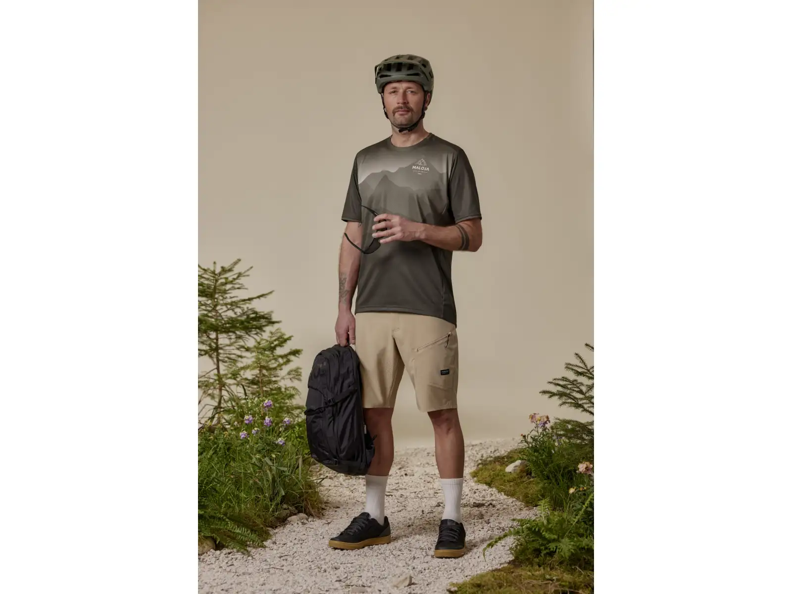 Maloja MoriM. Multi Herren Trikot kurzarm Night Sky