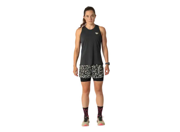 Dynafit Trail Damen Laufshirt ärmellos Black Out