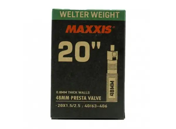 Maxxis Welter Weight 20x1,50-2,50" Schlauch mit französischem Ventil 48 mm.