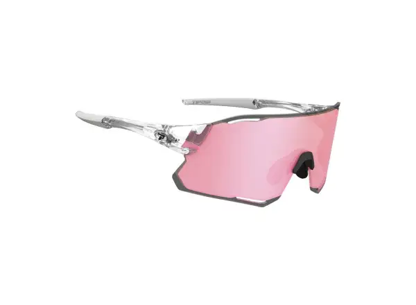 Tifosi Rail Race Sportbrille Crystal Clear/Clarion Rose/Clear