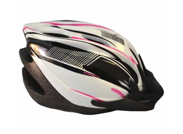 Sting Alfo Helm rosa/schwarz/weiß