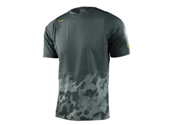 Troy Lee Designs Skyline Herren-Trikot kurzarm, Fader Digi grün