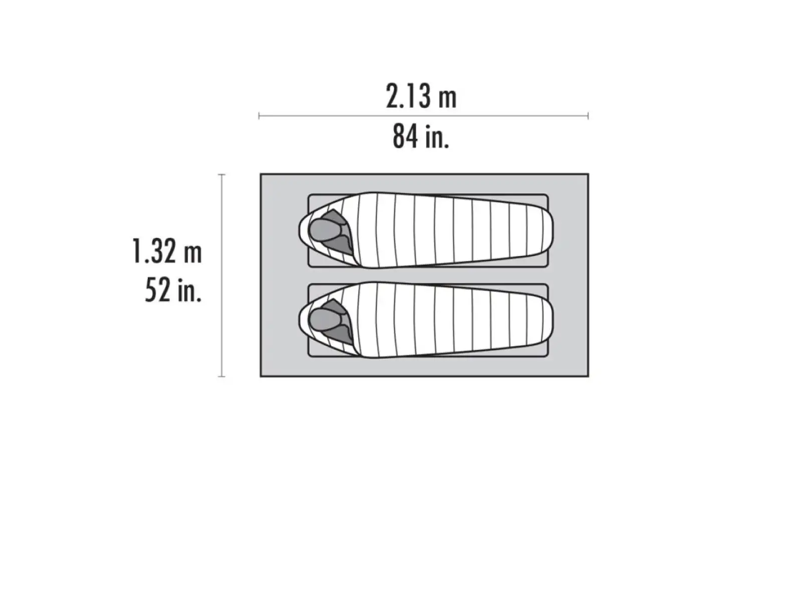 MSR Thru-hiker Mesh 2 Zweipersonen-Meshzelt