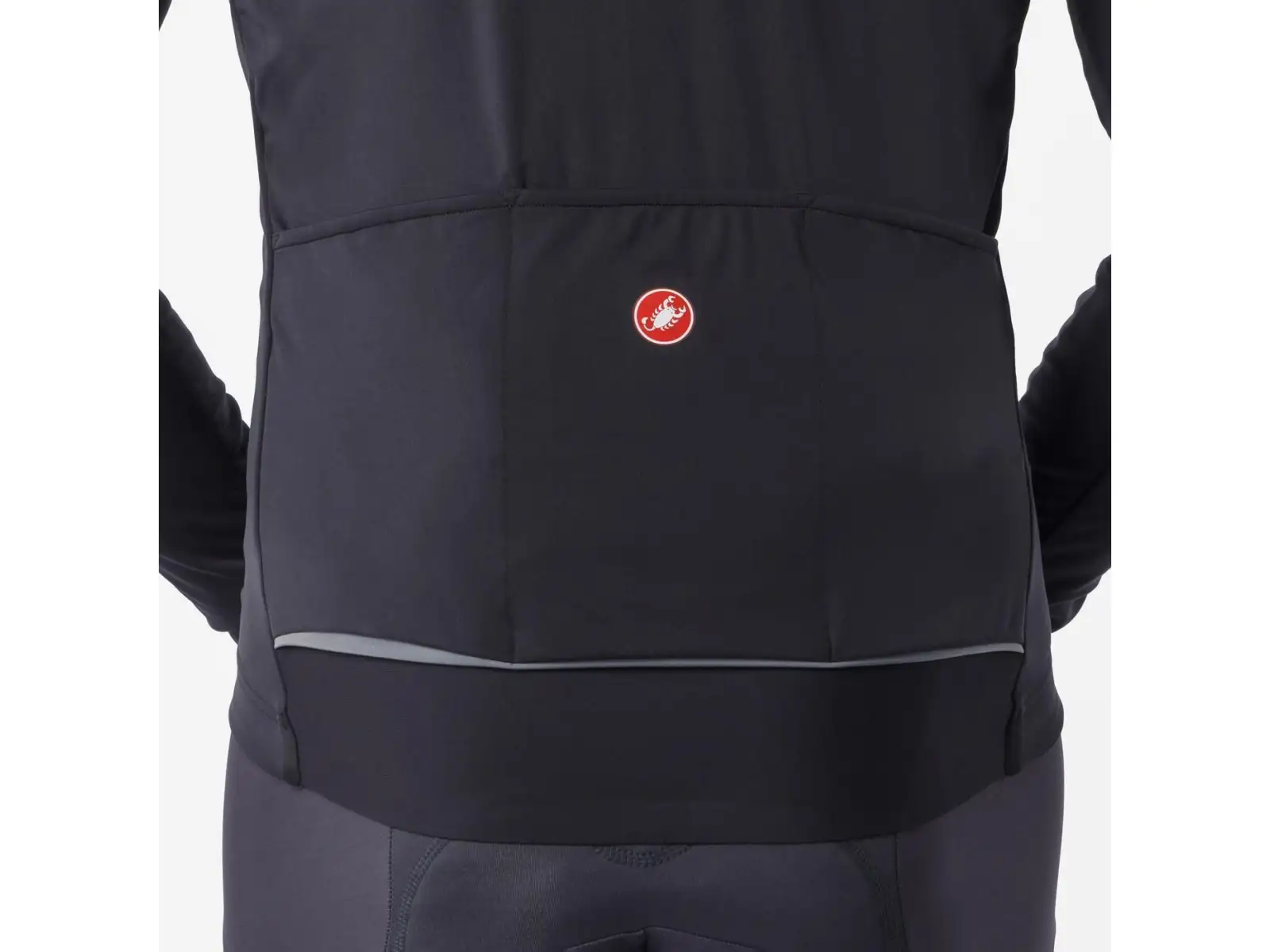 Castelli Alpha 150 Jacket Herrenjacke Light Black/Black