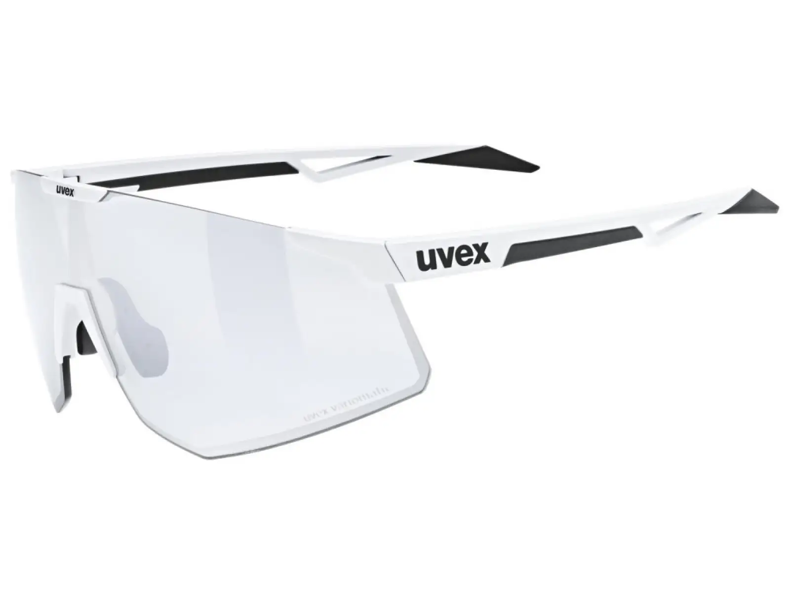Uvex Pace Perform Variomatic Brille  White Matt/LTM. Silver
