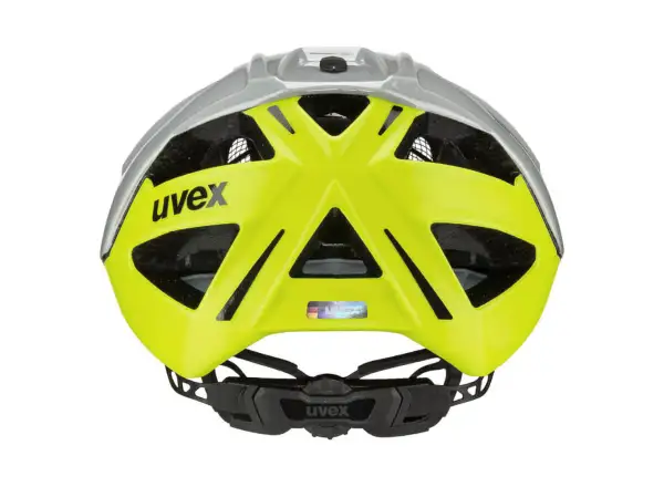 Uvex Gravel X Helm Rhino/Neon Yellow