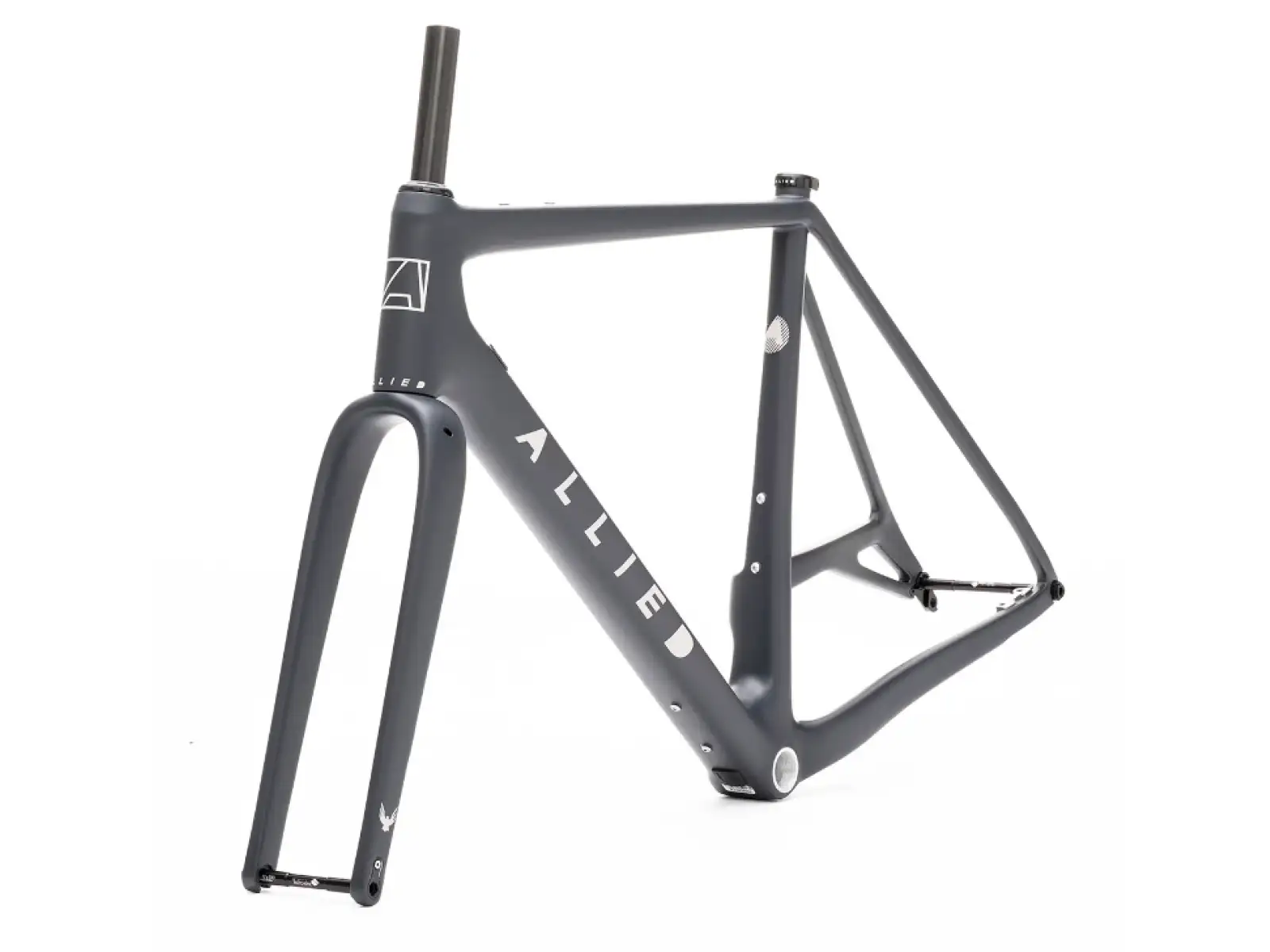 Allied Cycle Works Able Gravel-Rahmenset Schwarz