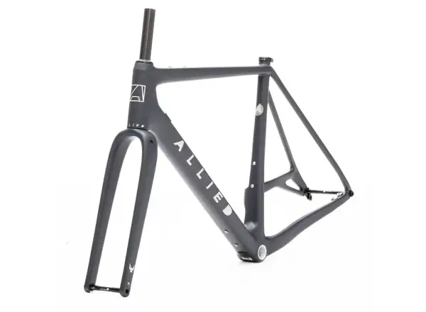 Allied Cycle Works Able Gravel-Rahmenset Schwarz