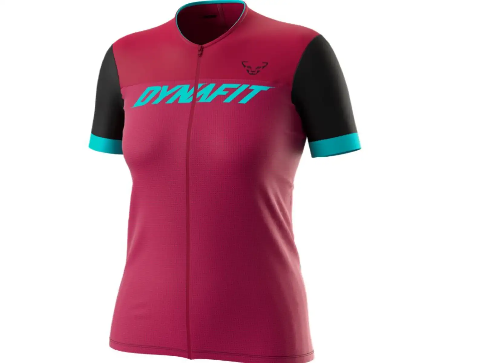 Dynafit Ride Light Full Zip Damen Kurzarmtrikot beet red