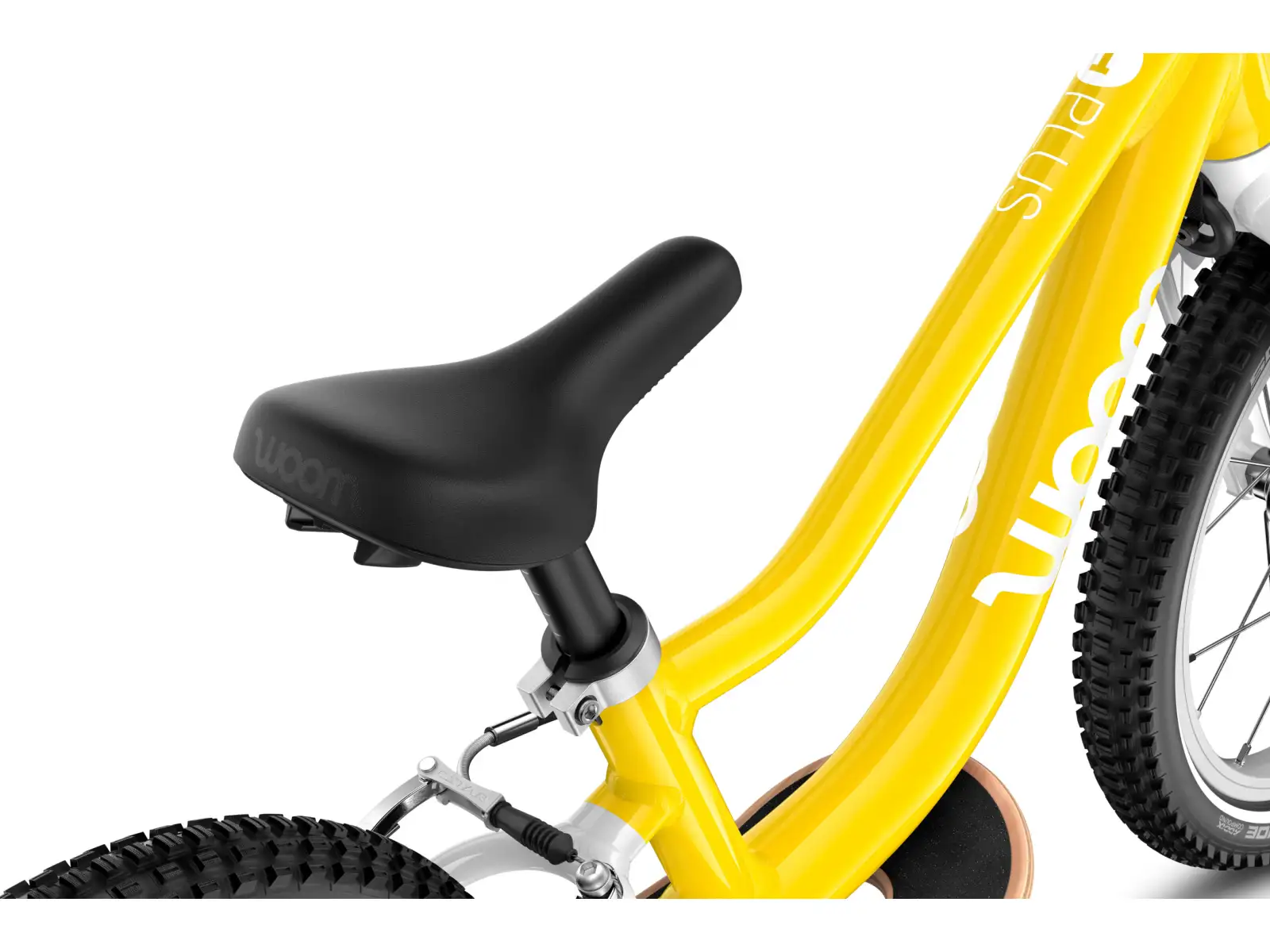 Woom GO 1 Plus Kinderlaufrad 14" Vibrant Yellow