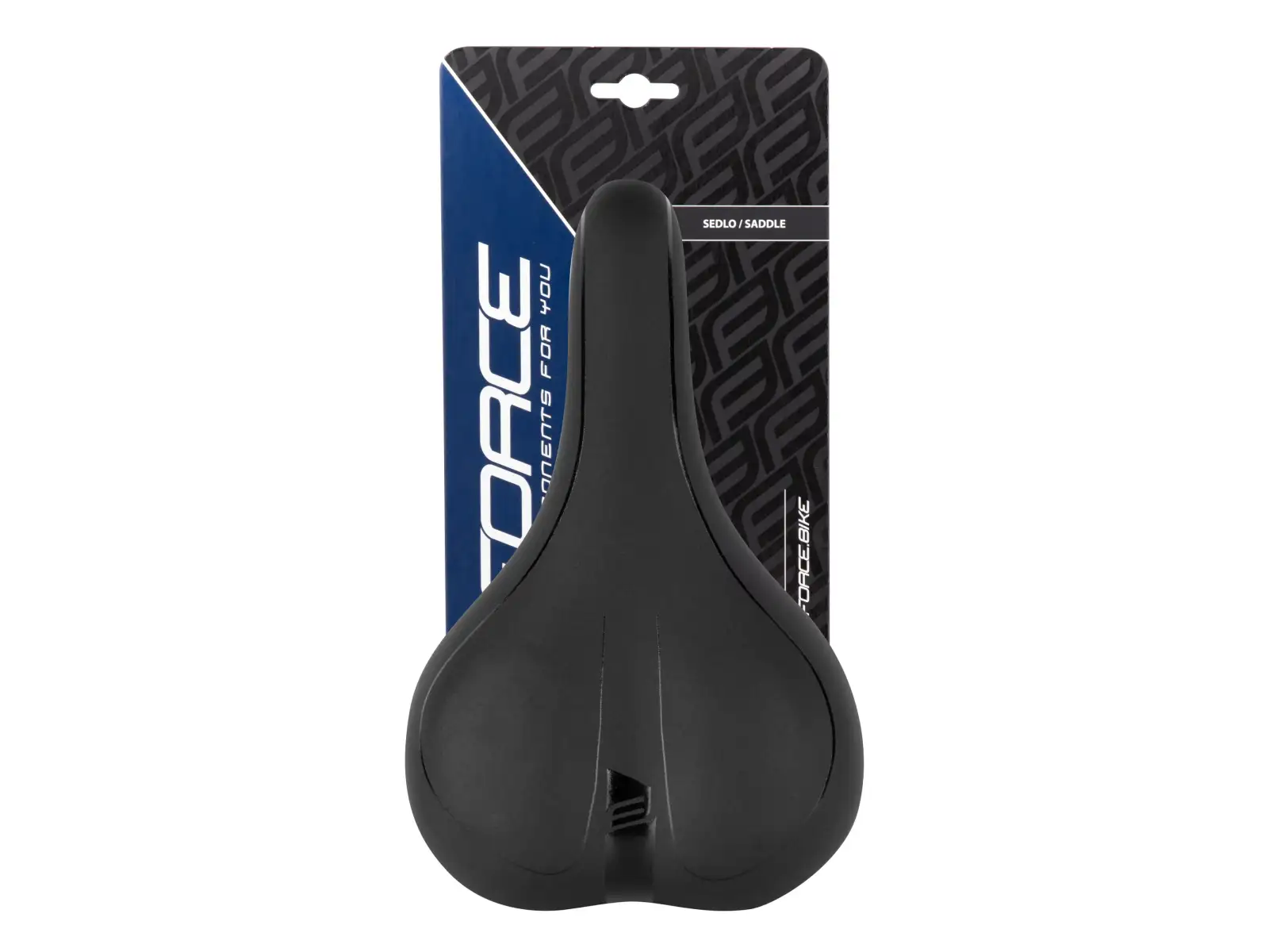 Force Comfort Gel Herren-Tourensattel schwarz