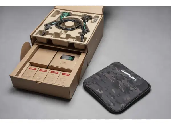 Sram Maven Ultimate Stealth Teal Splatter Expert Kit Scheibenbremsensatz