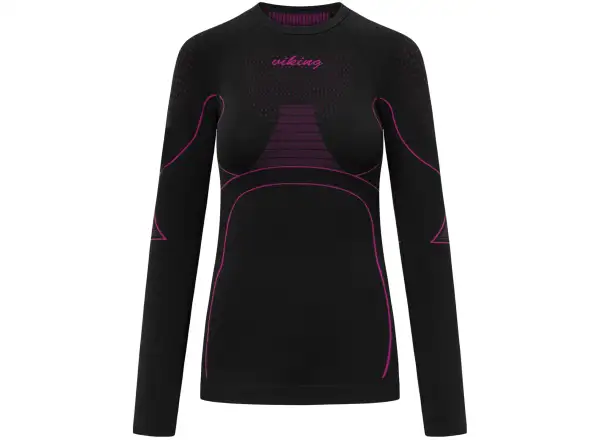 Viking Etna Damen Langarmshirt Schwarz.
