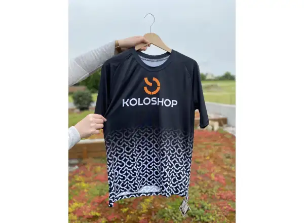 Koloshop Sensor Herren-Trikot kurzarm Schwarz
