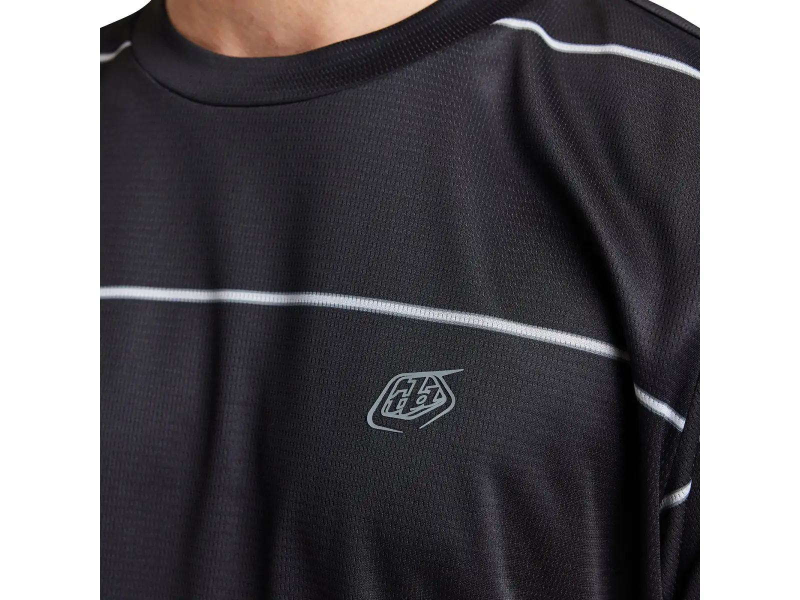 Troy Lee Designs Flowline Herren Langarmshirt Revert Black