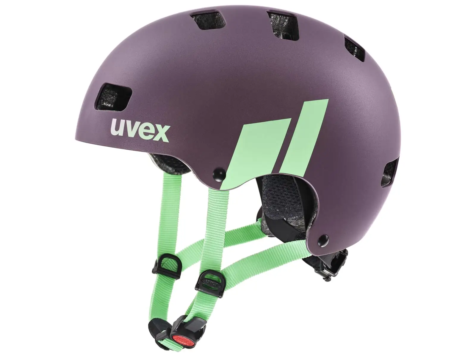 Uvex Kid 3 CC Kinderhelm Plum/Mint Matt