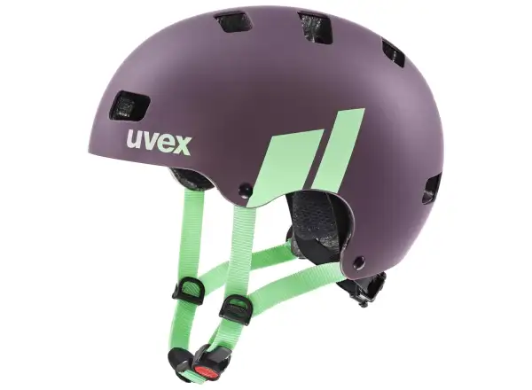 Uvex Kid 3 CC Kinderhelm Plum/Mint Matt