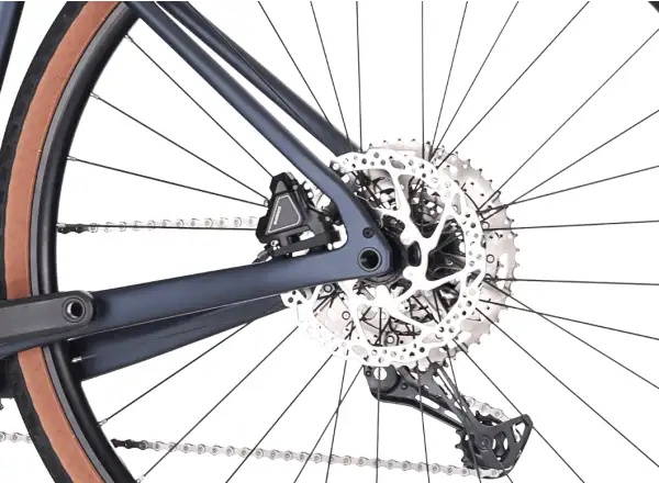 Rock Machine Lukk Cr 10 Gravelbike Matte Deep Ocean Blue