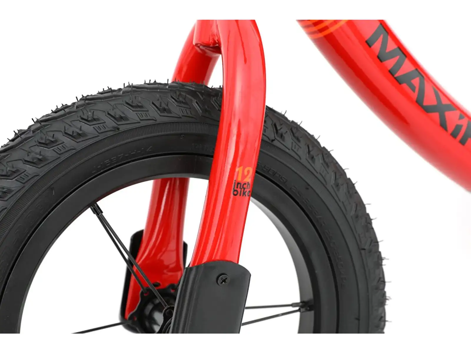 MAXÍK Evo Lite rot/orange Kinder-Laufrad