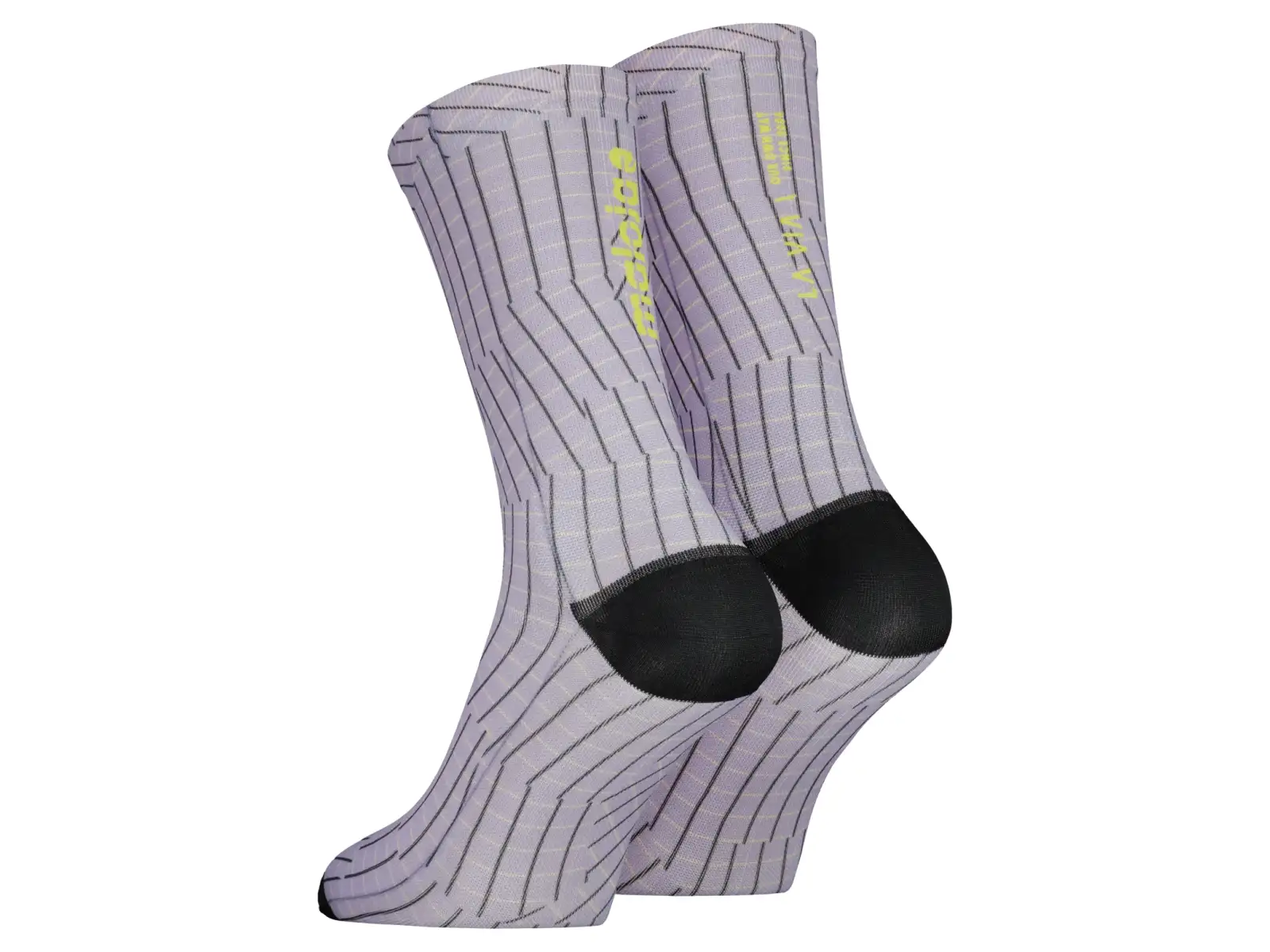 Maloja EichhamM. Socken Smoky Purple Grid