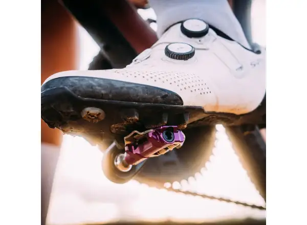 WOLF TOOTH DEL Gravel Race Clipless Pedale Ultraviolet Purple