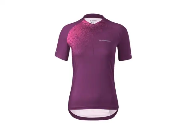 Superior Trail Damen Radtrikot kurzarm Carmen Violett