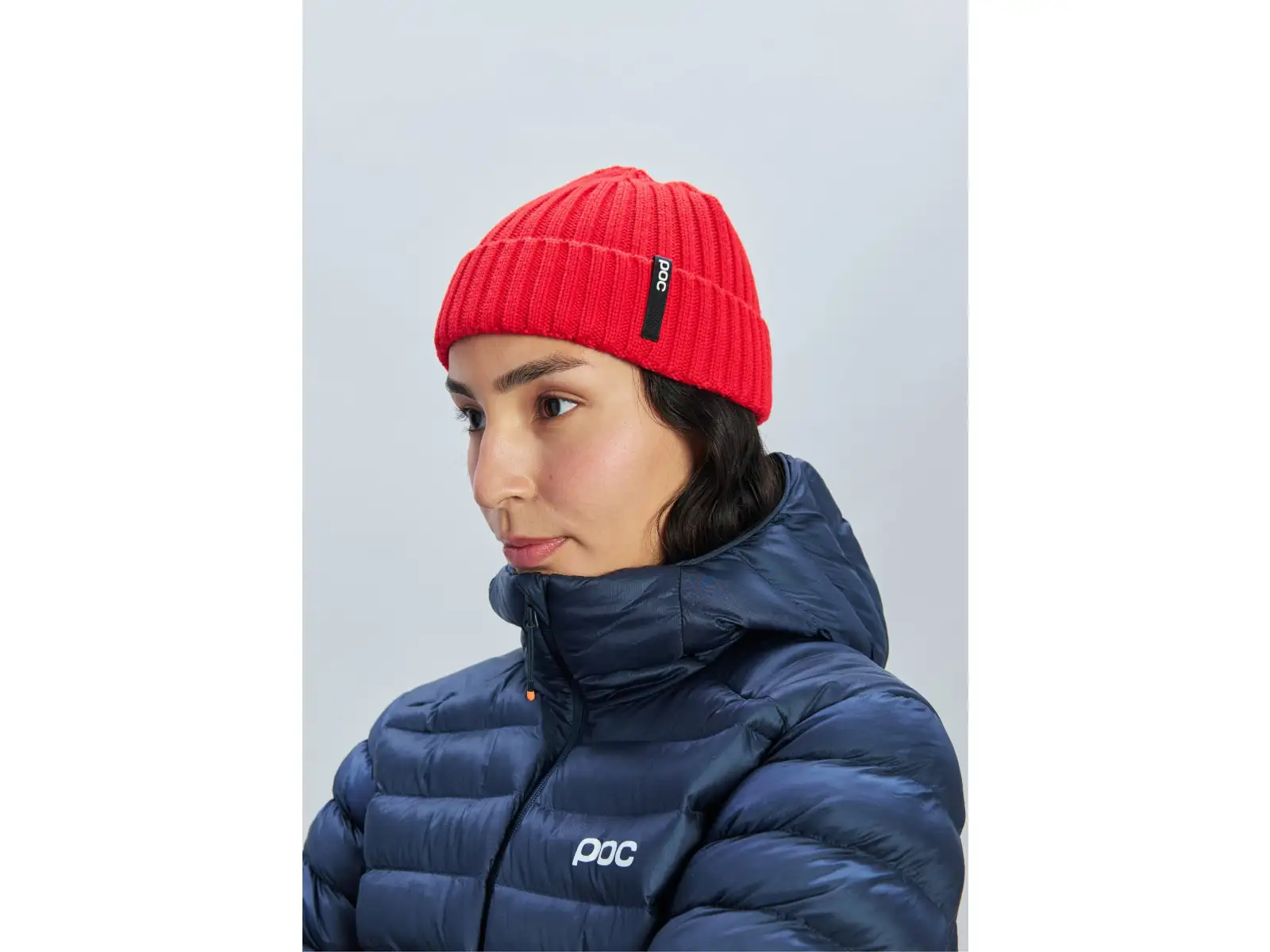 POC Beanie Short Mütze Prismane Red