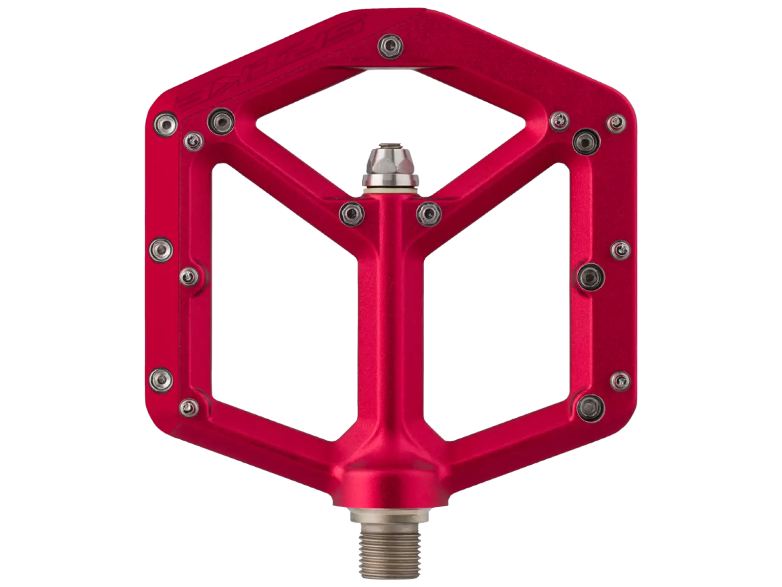 Spank Spike Pedale rot