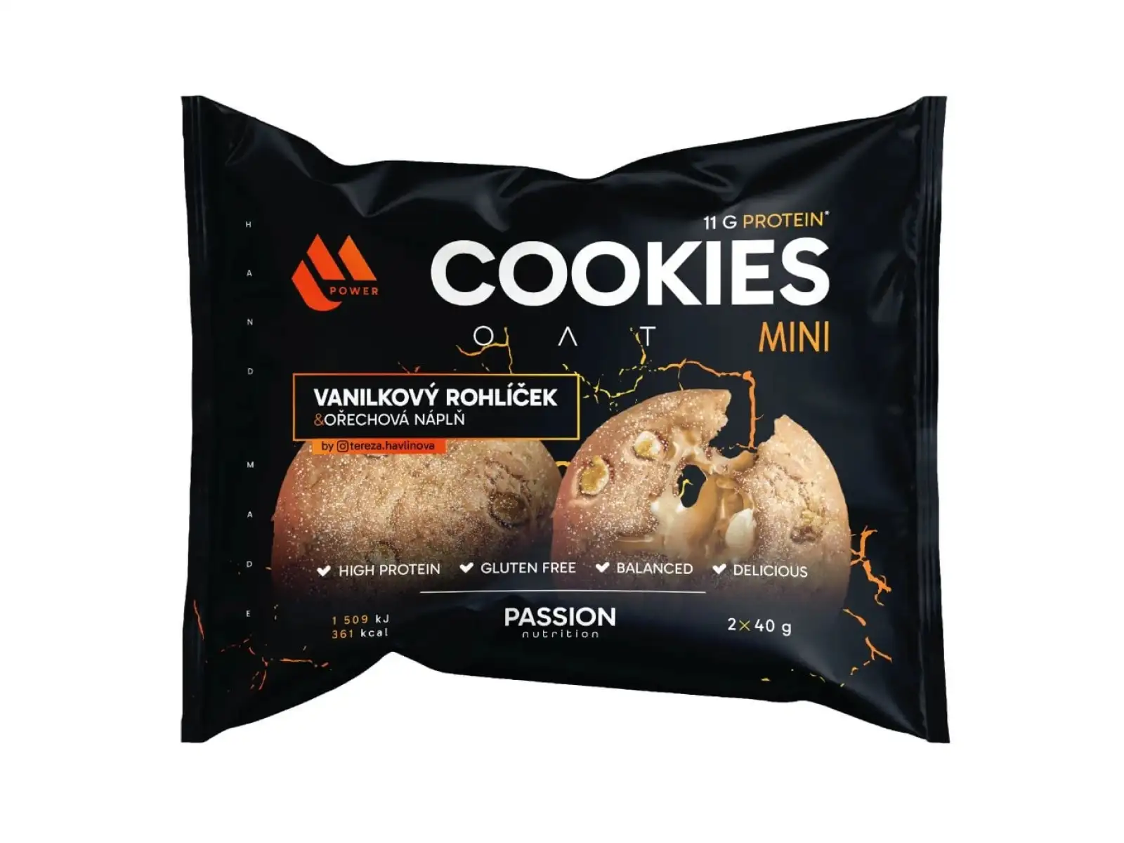Passion Cookies Schokoladen-Koma Mini 2x40g
