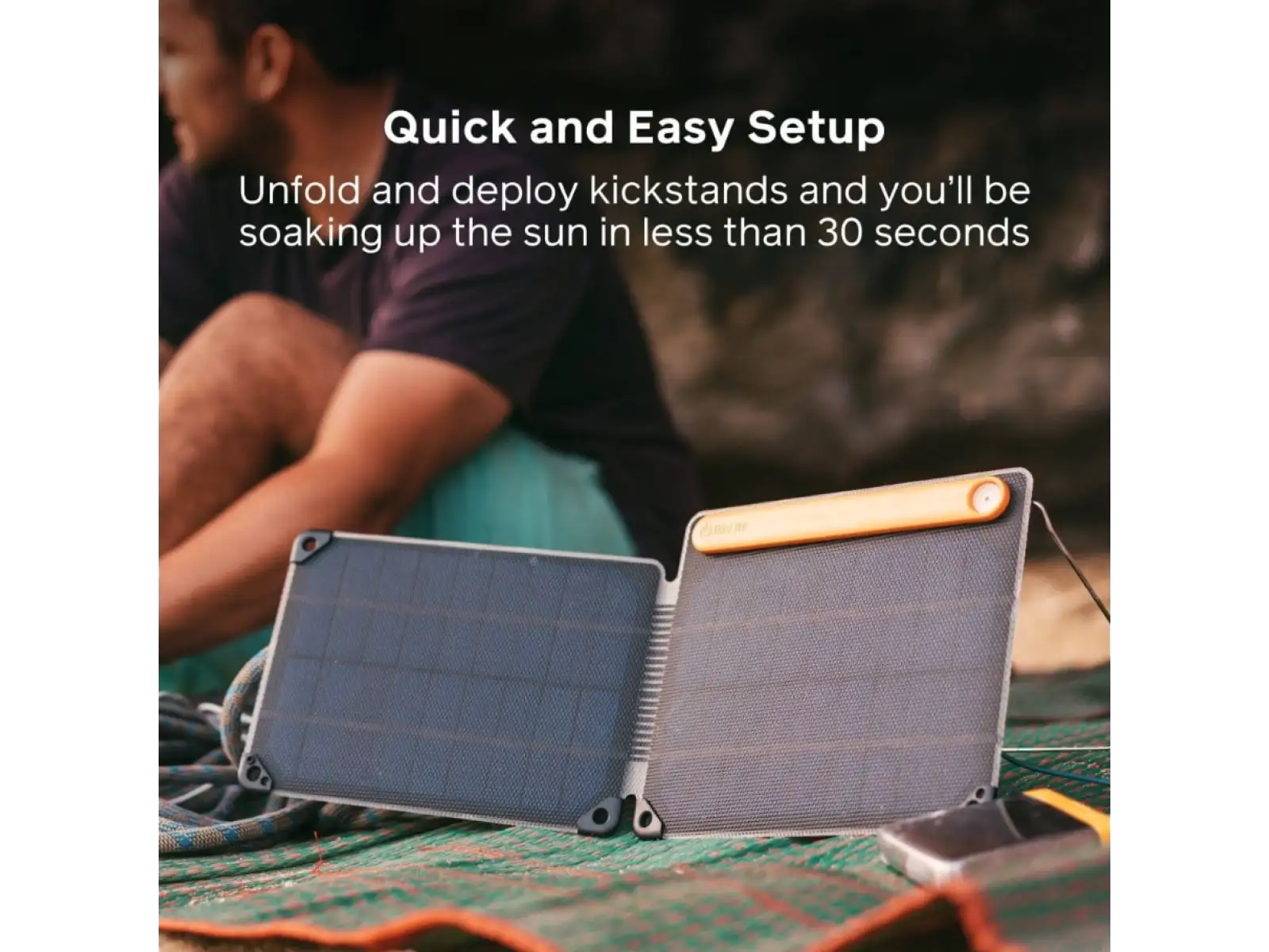 BioLite Solarpanel 10+ mit Powerbank
