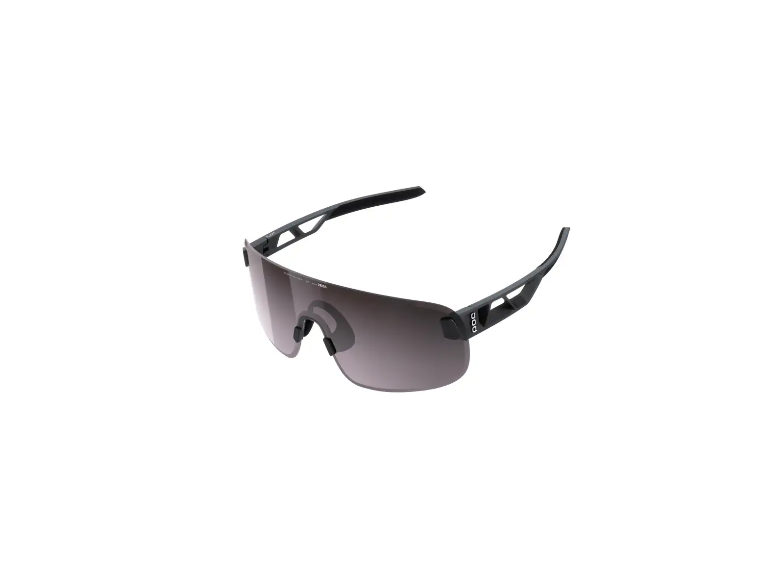POC Elicit + Sonnenbrille Uranium Black/Clarity Road/Sunny Silver