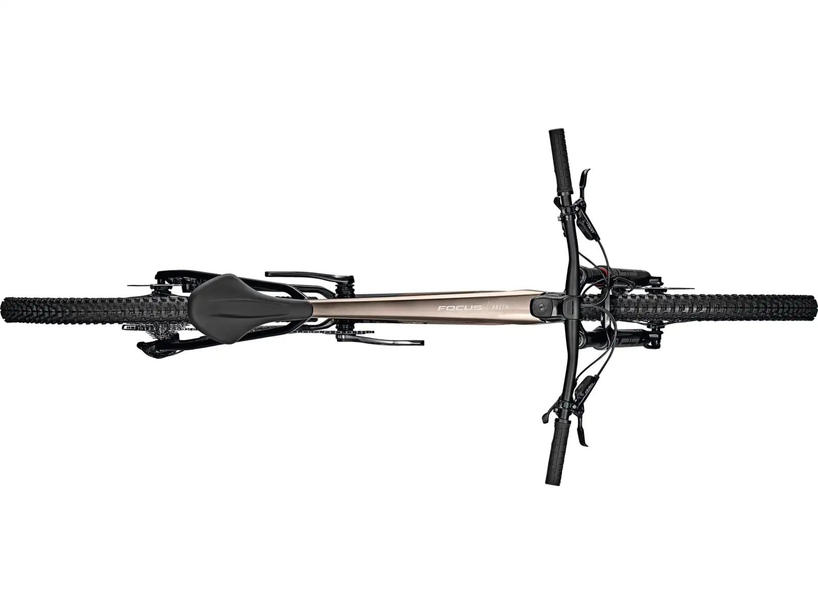 Focus Raven 8.9 DI 29" Mountainbike Silber Glänzend / Carbon Roh Glänzend