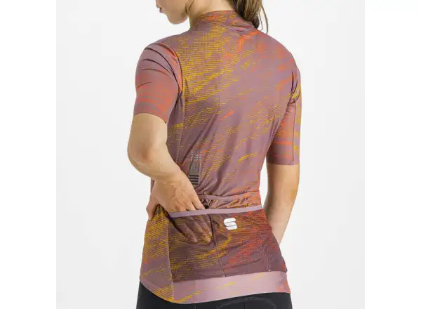 Sportful Cliff supergiara Damen Kurzarmtrikot malve