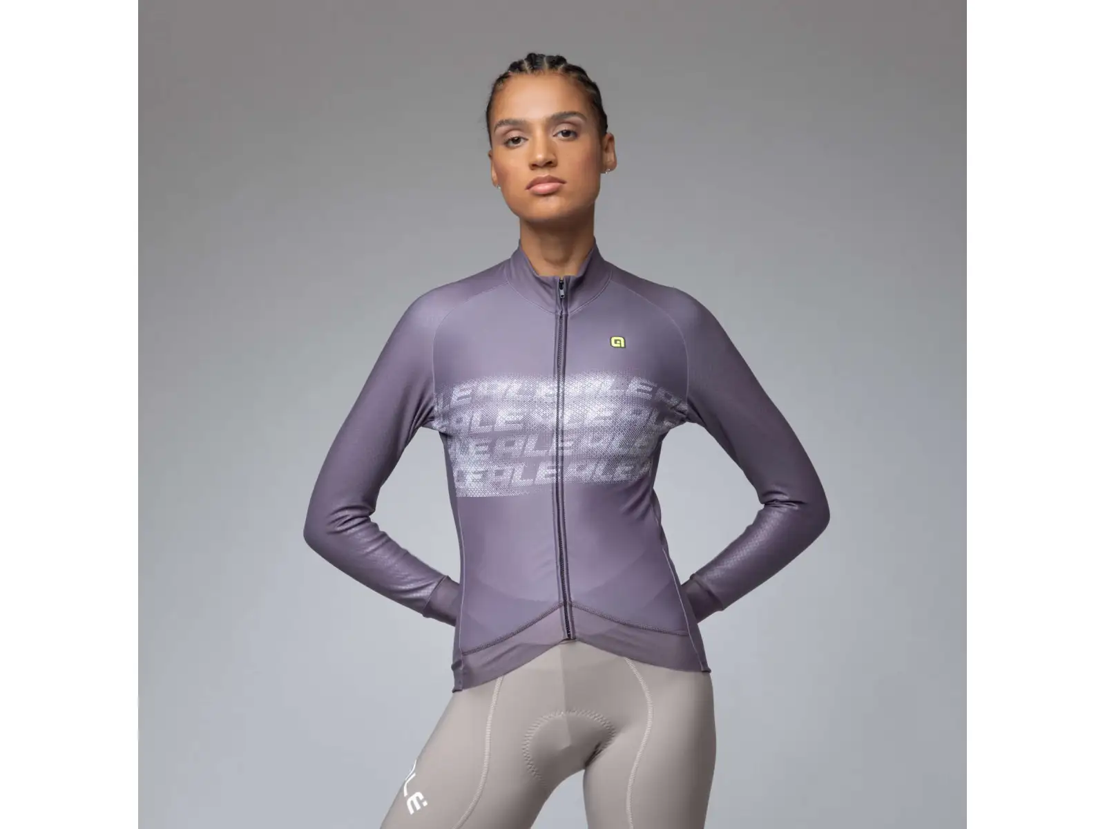 Alé PR-E Identity Damen Thermotrikot Langarm Excalibur