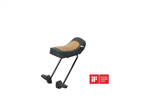 Urban Iki Junior Hinterradsitz mit Adapter für Gepäckträger Bincho Schwarz/Kurumi Braun