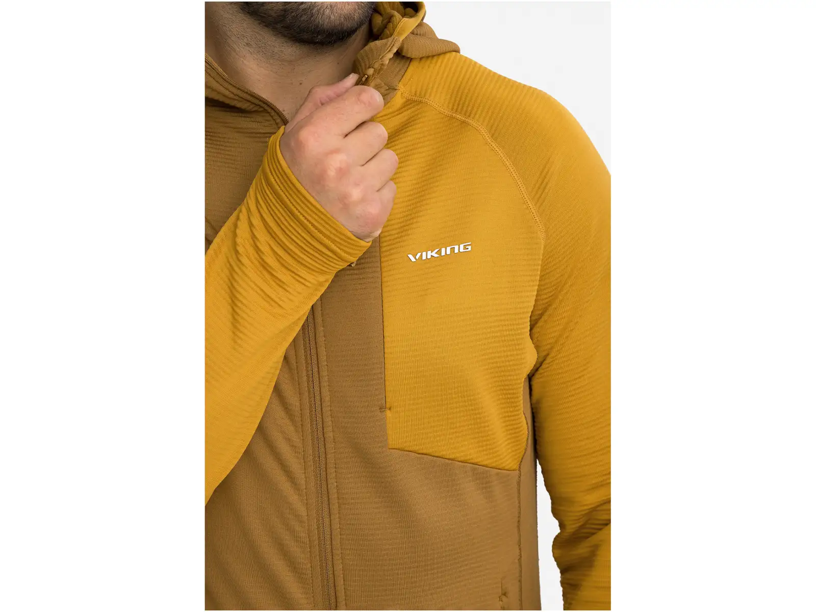 Viking Birger Herren-Sweatshirt Brown/Yellow