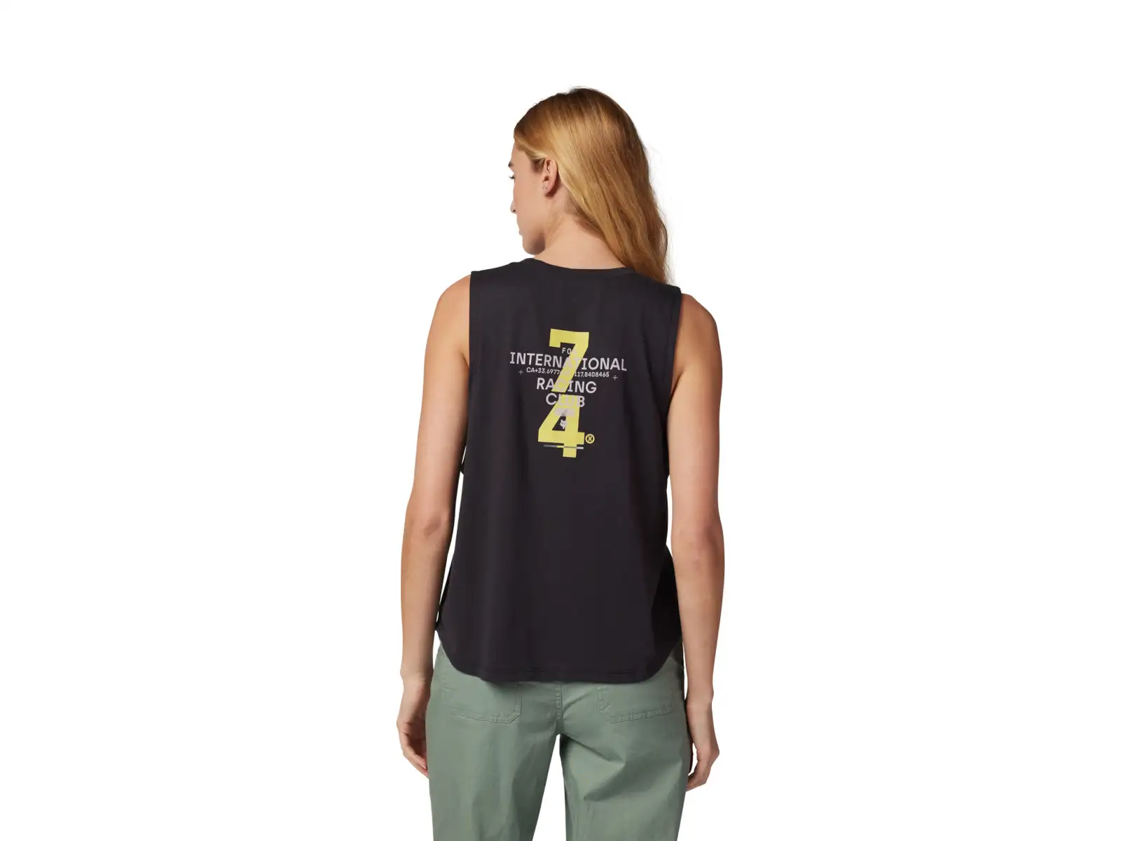 Fox Numerical Biker Damen Tanktop Black