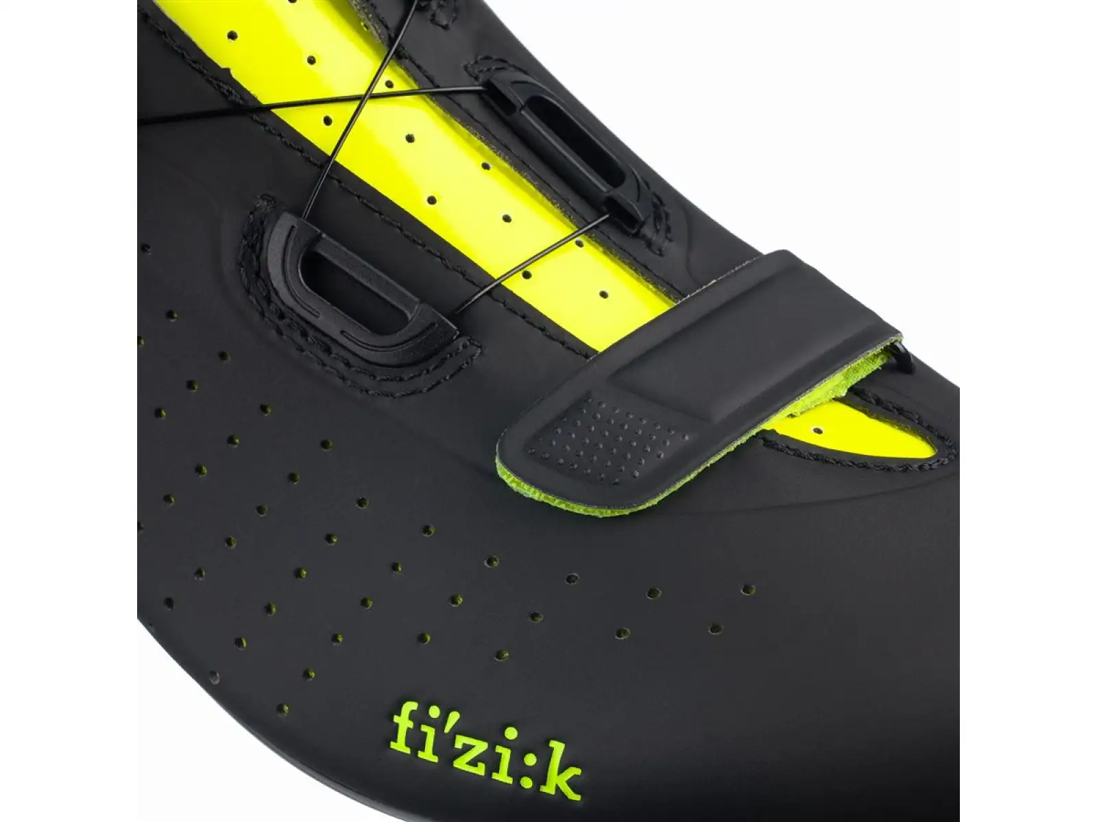 Fizik Overcurve R5 Rennrad Herrenschuhe Schwarz/Gelb Fluo