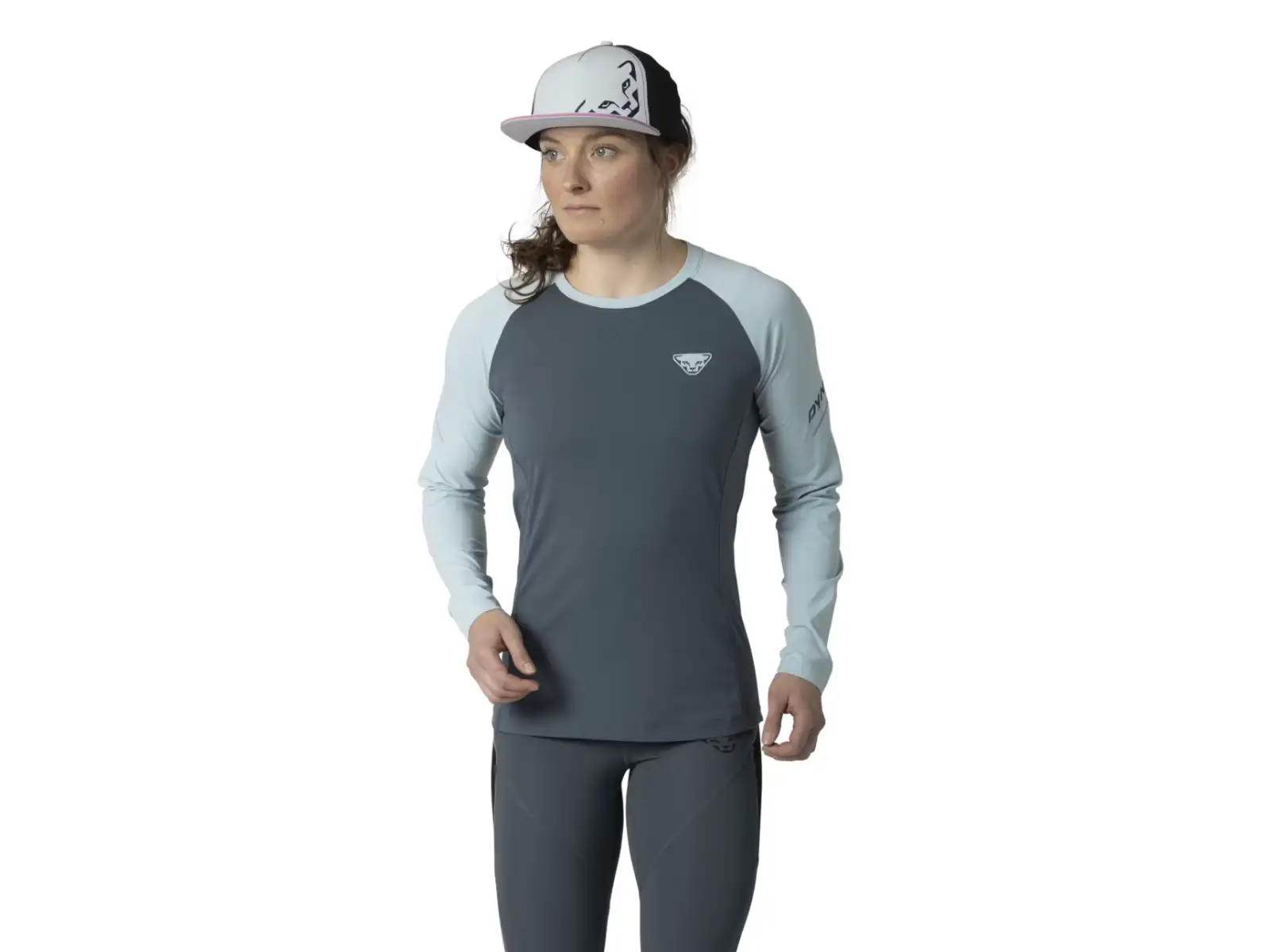 Dynafit Alpine Pro Damen Langarmshirt Cloud Blue