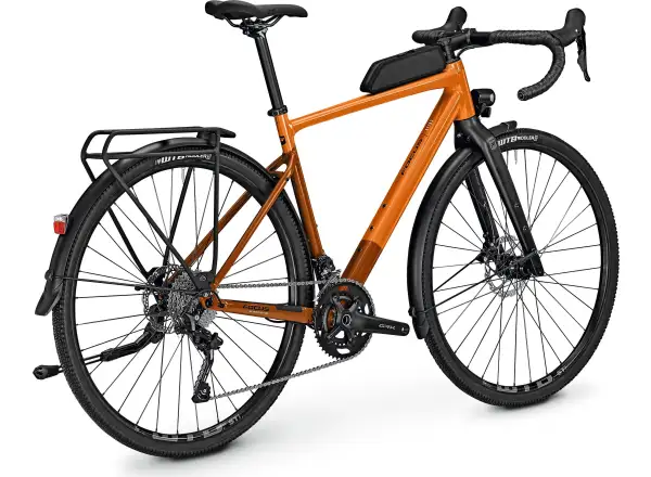 Focus Atlas 6.7 EQP DI Gravel Bike Rostorange Glänzend/Rostbraun Glänzend