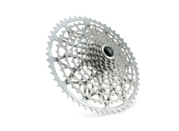Fahrradkassette Garbaruk 12-Gang 10-52T Shimano Micro Spline Nickel/Silber