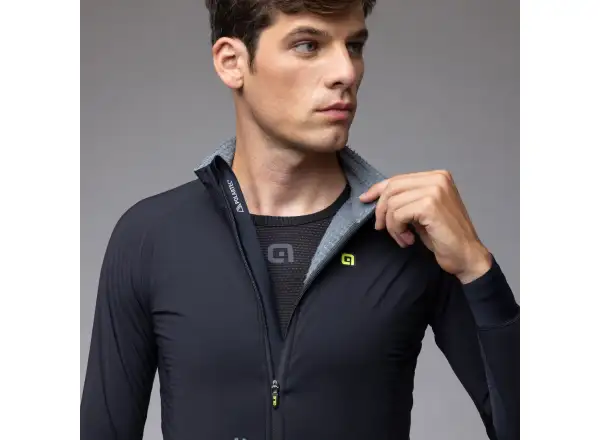Alé R-EV1 Thermo Shield Herren Winter-Fahrradjacke Black