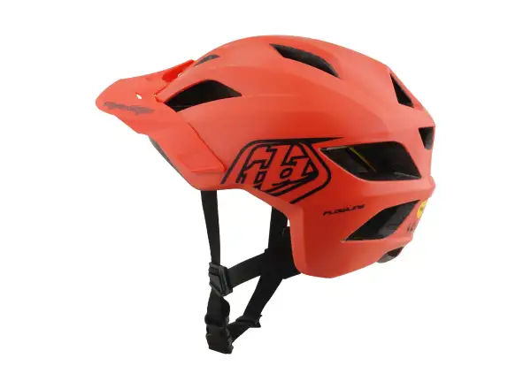 Troy Lee Designs Flowline Mips Kinderhelm Point Coral/Charcoal