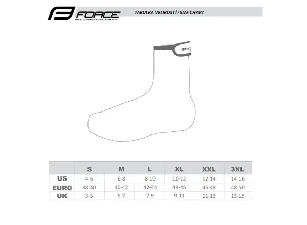 Force Hot Extreme sind schwarze Überschuhe für Radschuhe.
