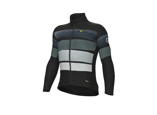 Alé PR-R Track Herren gefütterter Langarm-Pullover Grau