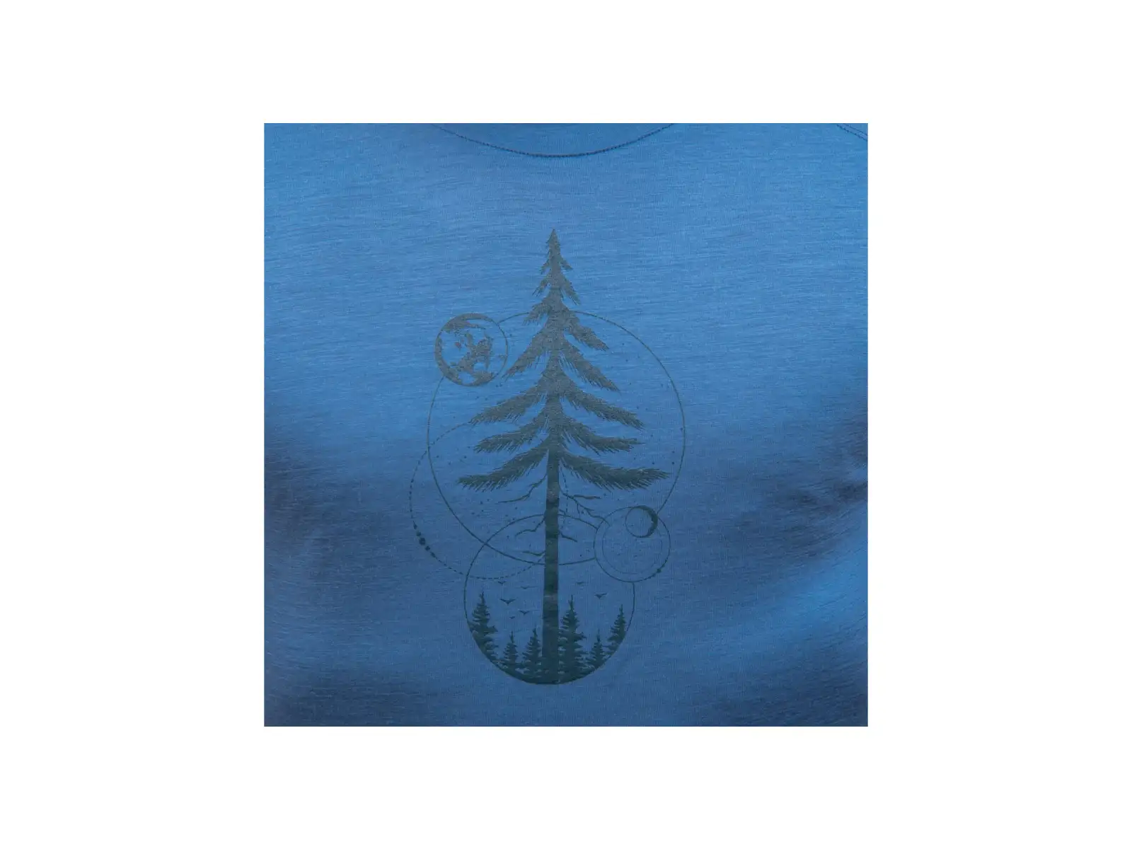 Sensor Merino Air Earth Herren T-Shirt Kurzarm Riviera Blue