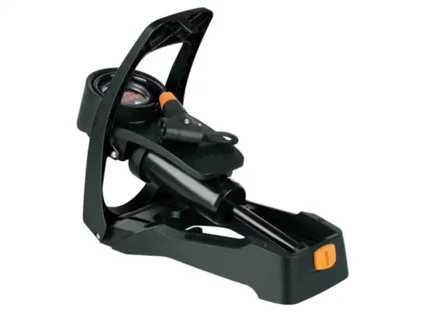 SKS Airstep Digi Fußpumpe Schwarz