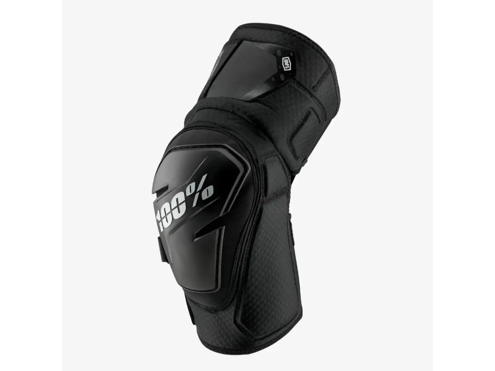 100% Fortis Knieprotektoren Schwarz
