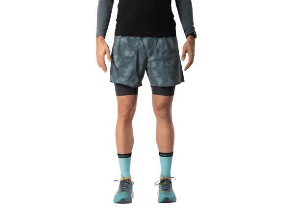 Dynafit Trail Reflective 2in1 Herren Laufshorts Cinder