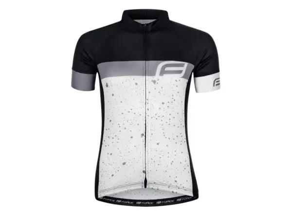 Force Spray Lady Damen Kurzarmtrikot weiß/schwarz